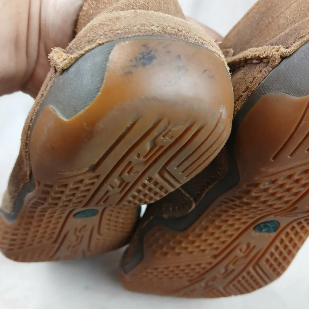 Ariat Gleeson 9.5 Mens Shoes Boat Moc Brown Casual